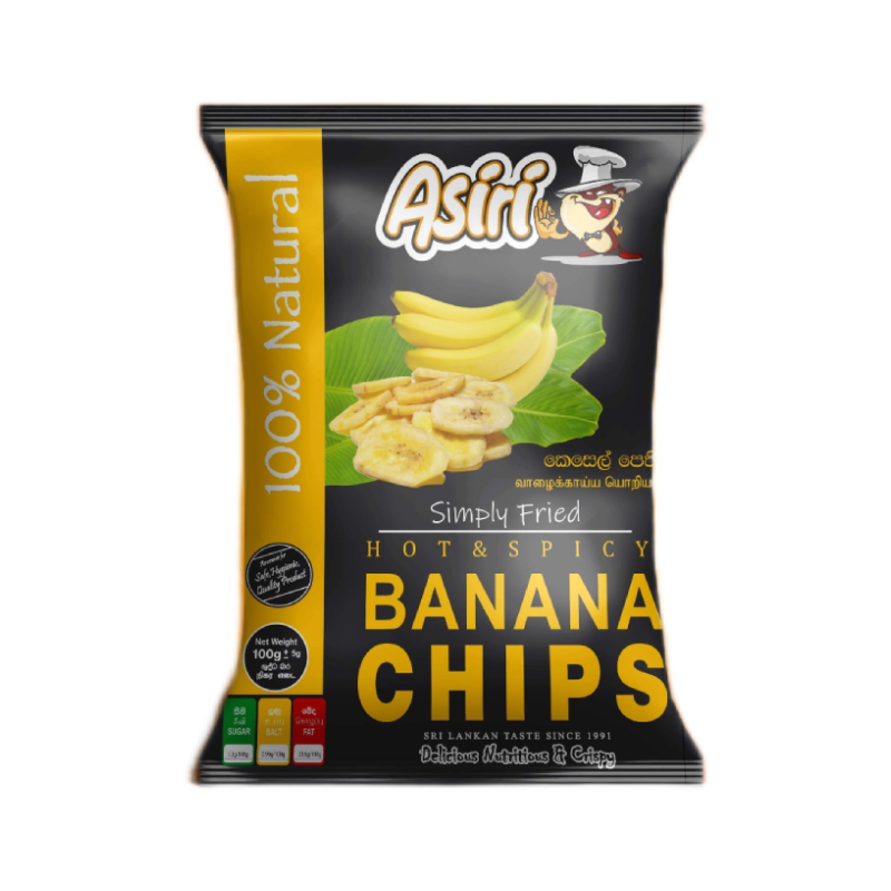 Banana Chips Hot & Spicy